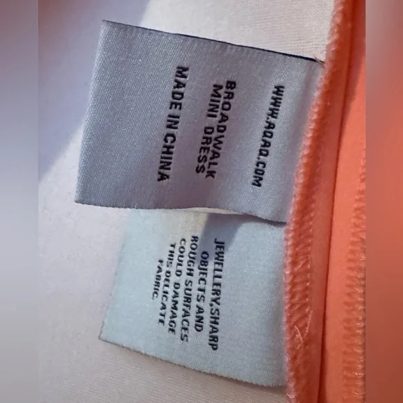 AQ/AQ Broadwalk Mini Dress in Desert Flower, Size 2 (UK 6) - Picture 11 of 11